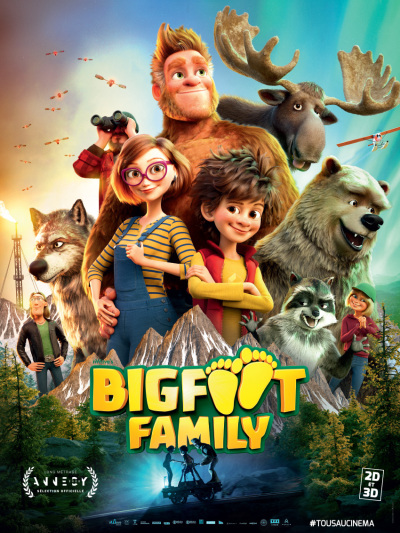 თოვლის კაცის ოჯახი ქართულად - Bigfoot Family