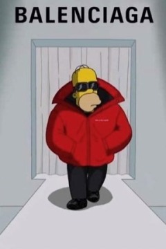 The Simpsons Balenciaga