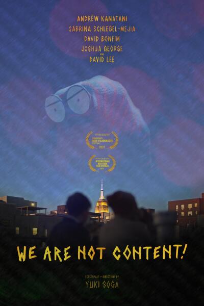 WE ARE NOT CONTENT!