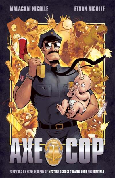 ნაჯახიანი პოლიციელი ქართულად - Axe Cop